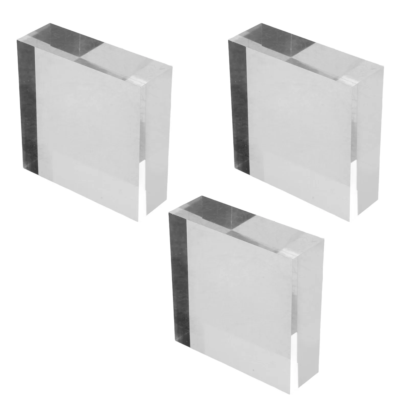 3Pcs Acrylic Jewelry Display Stand Square .4x2.4x0.8inch Clear Transparent Pedestal Base Ring Pendant Ornament Showcase
3Pcs Acrylic Jewelry Display Stand Square .4x2.4x0.8inch Clear Transparent Pedestal Base Ring Pendant Ornament Showcase