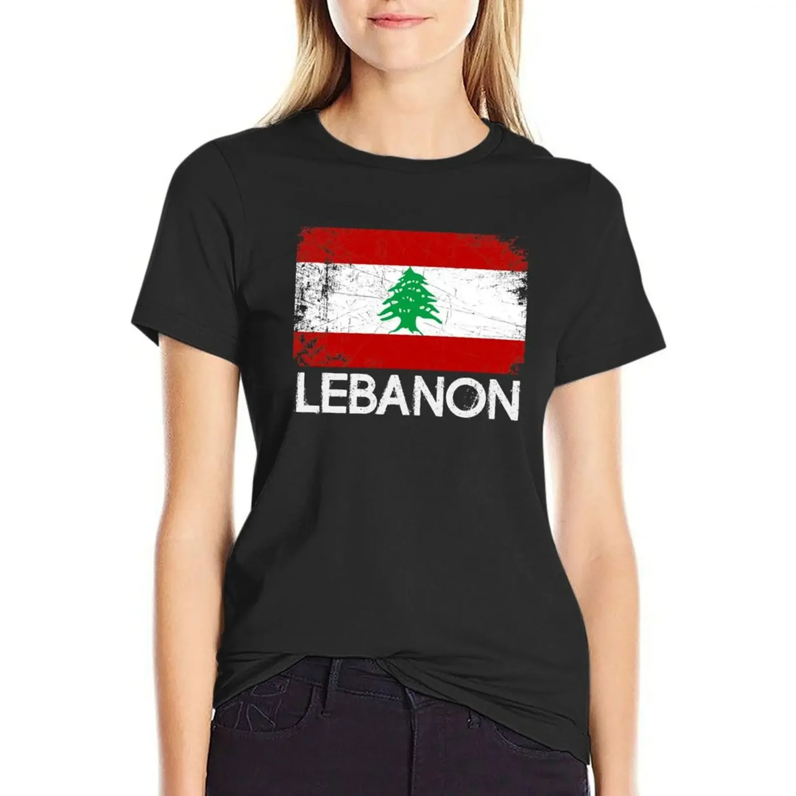 Lebanese Flag Design | Vintage Made In Lebanon Gift T-Shirt sweat plus sizes Women tops
Lebanese Flag Design | Vintage Made In Lebanon Gift T-Shirt sweat plus sizes Women tops