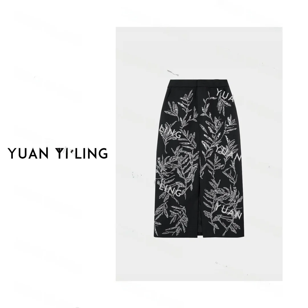 New National Style Black Embroidered Casual Split Half Skirt Elegant Hanfu Women's Fashion Spring 2026 ZE6Q9362
New National Style Black Embroidered Casual Split Half Skirt Elegant Hanfu Women's Fashion Spring 2026 ZE6Q9362