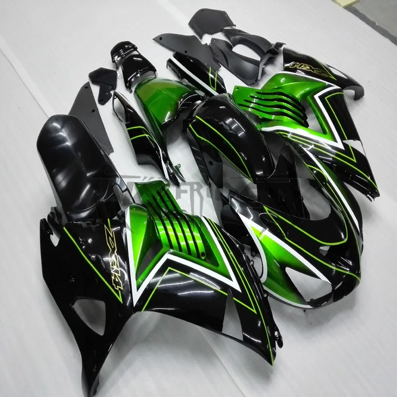 INJECTION MOLD Fairing for ZX-14R 2012 2013 2014 2015 2016 green black ZX14R 12-16 ABS Plastic Bodywork Set
INJECTION MOLD Fairing for ZX-14R 2012 2013 2014 2015 2016 green black ZX14R 12-16 ABS Plastic Bodywork Set