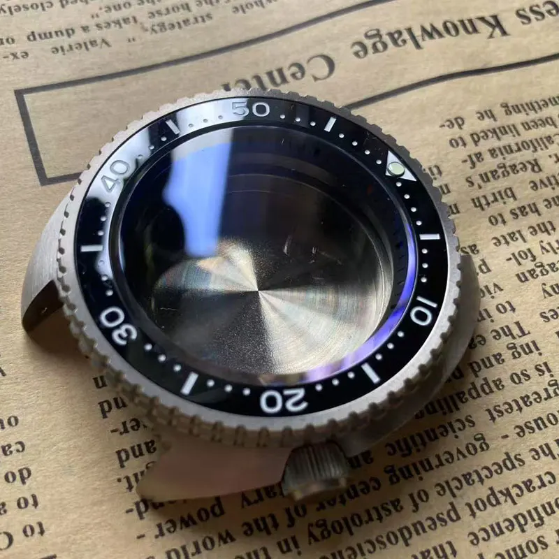 Watch Modify Parts 42mm Titanium Turtle King Case Sapphire Ceramic Bezel Suitable For NH35/36 Movement 20Bar Waterproof
Watch Modify Parts 42mm Titanium Turtle King Case Sapphire Ceramic Bezel Suitable For NH35/36 Movement 20Bar Waterproof