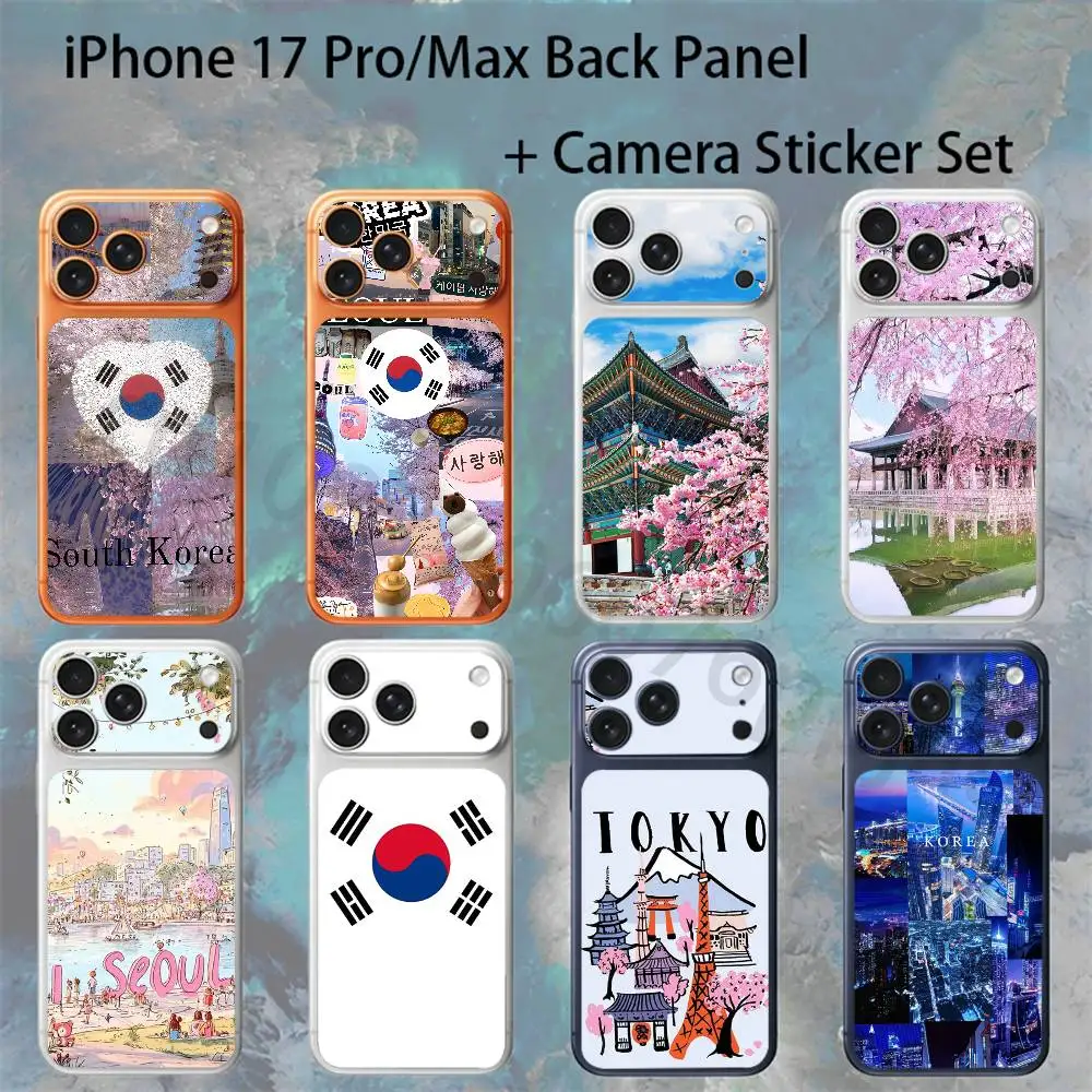South Korea SEOUL Travel For iPhone 17pro/proMax Full body Back Cover Decal Skin Colorful Rear Protective Sticker Film
South Korea SEOUL Travel For iPhone 17pro/proMax Full body Back Cover Decal Skin Colorful Rear Protective Sticker Film