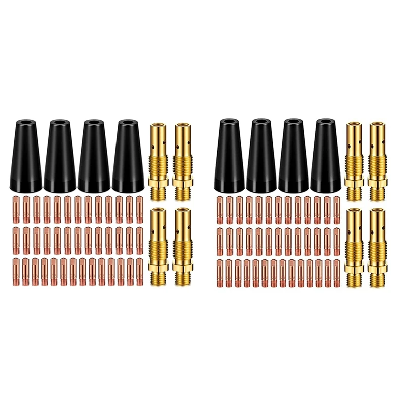 48Pcs Flux Core Gasless Nozzle Tips Kit KP1939-1 Flux Welder Contact Tips Gasless Nozzle Gas Diffusers
48Pcs Flux Core Gasless Nozzle Tips Kit KP1939-1 Flux Welder Contact Tips Gasless Nozzle Gas Diffusers