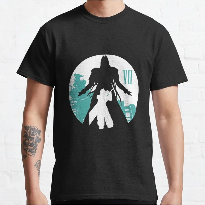 Waiting for Final Fantasy VII Gift t shirt for RPG gamer 100% cotton print tee Men's Short Sleeve Graphic Clothes All size tops
Waiting for Final Fantasy VII Gift t shirt for RPG gamer 100% cotton print tee Men's Short Sleeve Graphic Clothes All size tops