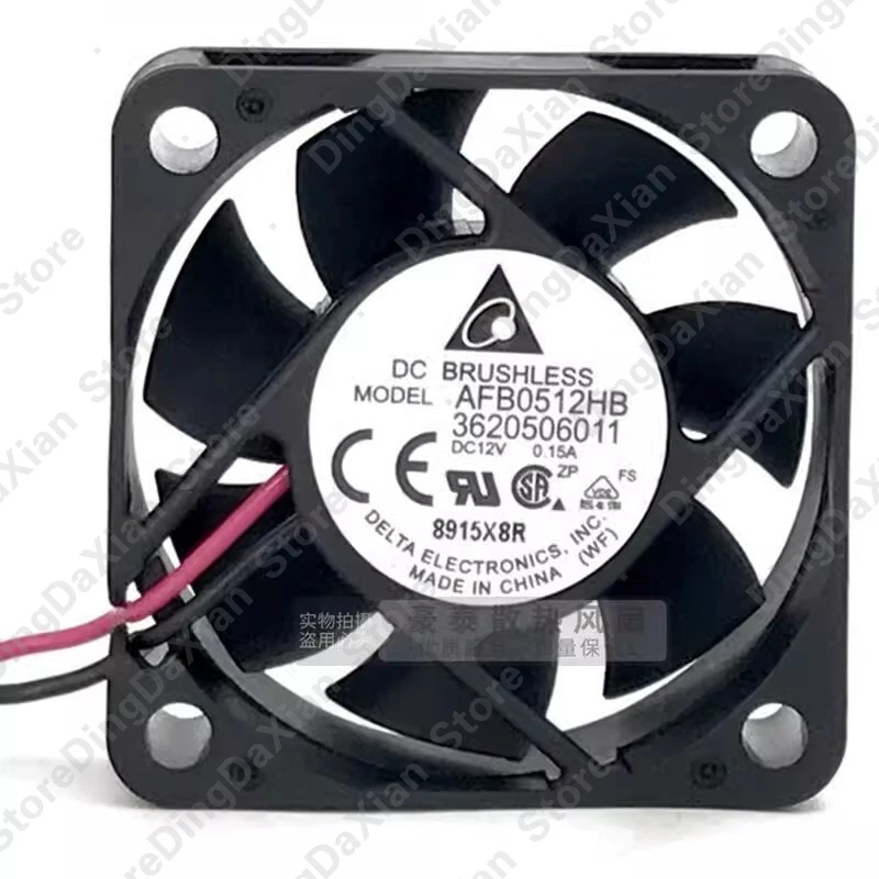 D+ 1PCS For DELTA AFB0512HB DC12V 0.15A 5CM 2-Wire Dual Ball Cooling Fan 5015
D+ 1PCS For DELTA AFB0512HB DC12V 0.15A 5CM 2-Wire Dual Ball Cooling Fan 5015