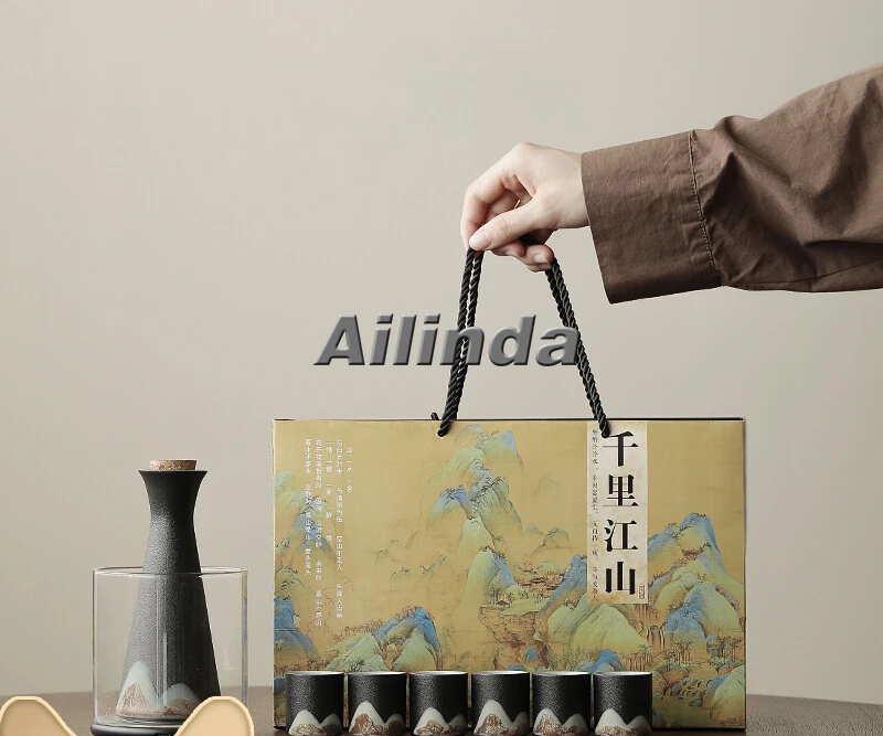 Винный набор, кувшин для вина, подарочная коробка из бокала для белого вина, подарок на день рождения для пожилых людей
Винный набор, кувшин для вина, подарочная коробка из бокала для белого вина, подарок на день рождения для пожилых людей