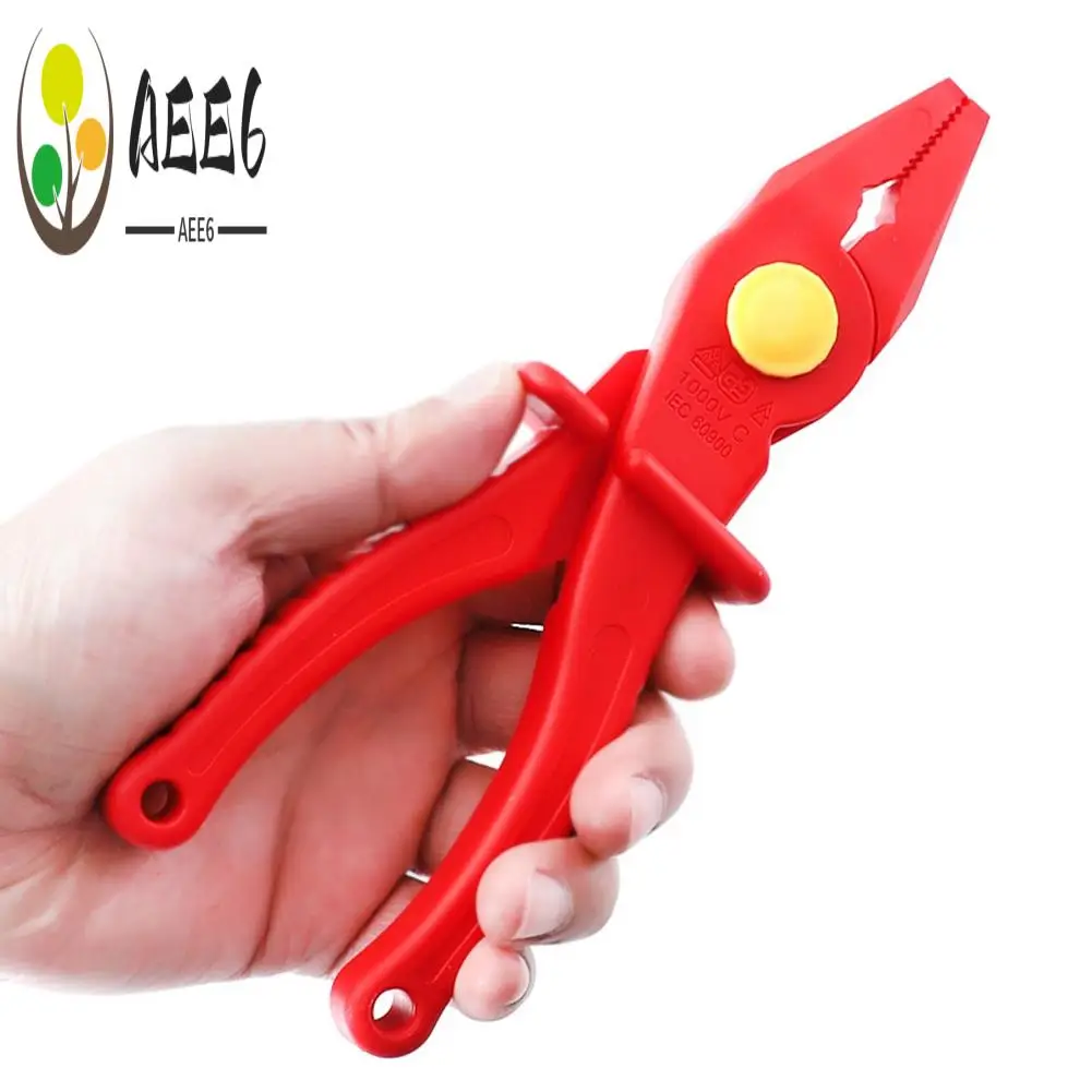 AEE6-Labor-Saving VDE Insulated Electrician Plastic Pliers 1000V Insulated With Anti-Burn Glass Fiber For Hand Tools
AEE6-Labor-Saving VDE Insulated Electrician Plastic Pliers 1000V Insulated With Anti-Burn Glass Fiber For Hand Tools