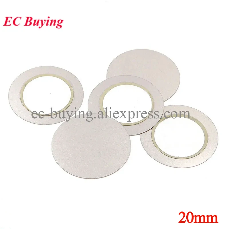 100pcs/10pcs 20mm Iron Piezoelectric Piezo Disc Ceramic Wafer Plate Buzzer Loudspeaker Dia 20 mm Speaker Sensor For Arduino Diy
100pcs/10pcs 20mm Iron Piezoelectric Piezo Disc Ceramic Wafer Plate Buzzer Loudspeaker Dia 20 mm Speaker Sensor For Arduino Diy