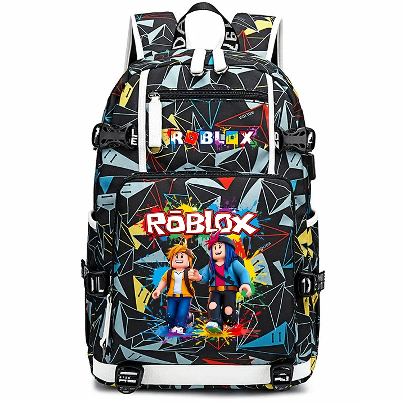 Roblox Game Backpack for Boys Girls Student Large Capacity Laptop School Bag Kids Children Bookpack
Roblox Game Backpack for Boys Girls Student Large Capacity Laptop School Bag Kids Children Bookpack