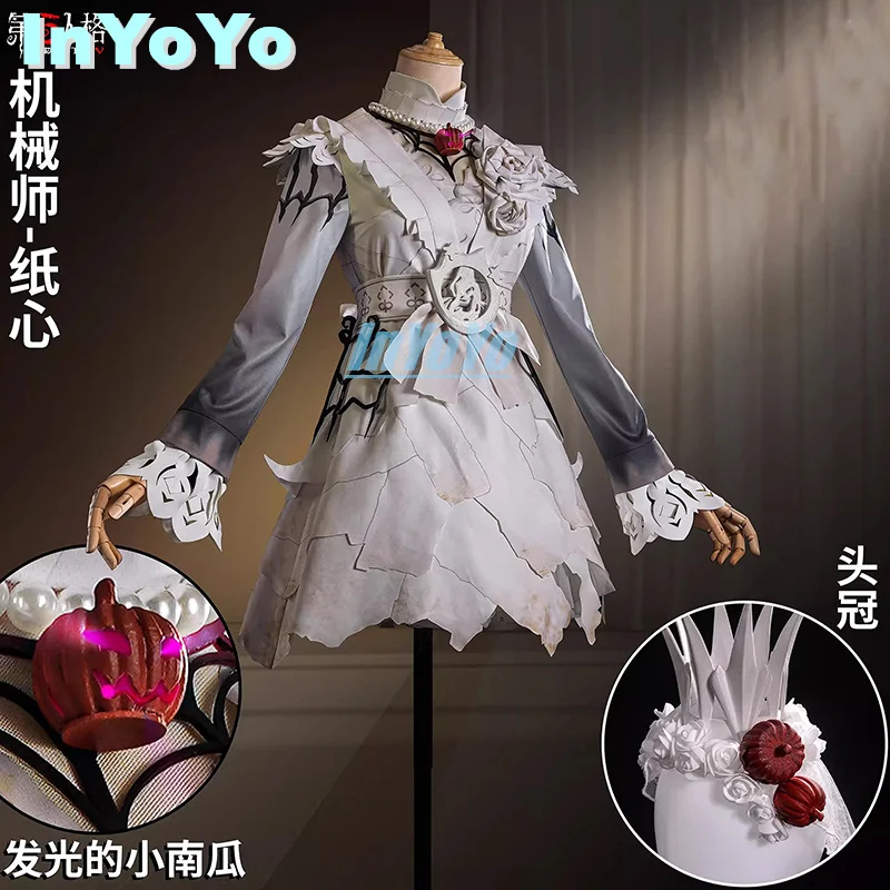 InYoYo Tracy Reznik Косплей Костюм Identity V Механик Бумажное Сердце Qizhen Модная Униформа Платье Игровой Костюм Хэллоуин Вечеринка Outfi
InYoYo Tracy Reznik Косплей Костюм Identity V Механик Бумажное Сердце Qizhen Модная Униформа Платье Игровой Костюм Хэллоуин Вечеринка Outfi