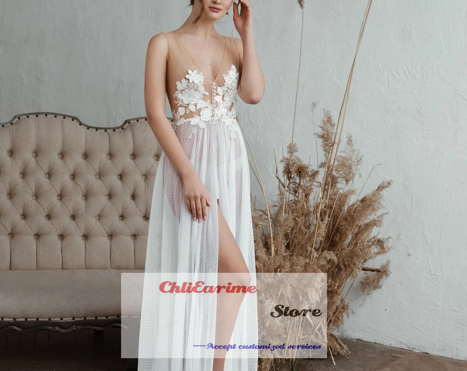2023 Bridal Maxi Boudoir Dress Wedding Lingerie Photo Shoot for Bridesmaid Lace Robe
2023 Bridal Maxi Boudoir Dress Wedding Lingerie Photo Shoot for Bridesmaid Lace Robe