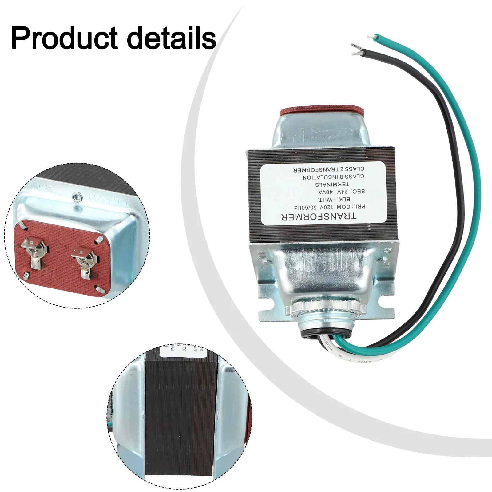 Doorbell Transformer 24V 40VA For Wired Video Doorbell Wired Door Bell Transformer For Home Doorbell Replacement Part
Doorbell Transformer 24V 40VA For Wired Video Doorbell Wired Door Bell Transformer For Home Doorbell Replacement Part