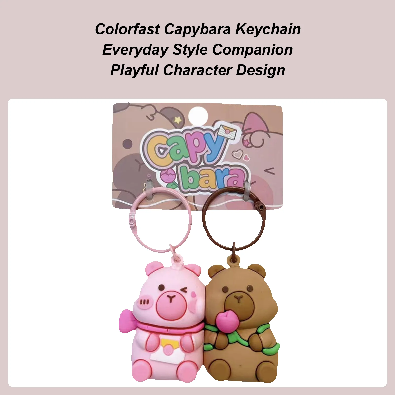 Capybara Keychain Bag Charm Cute Animal Backpack Purse Charm Matching Couple Keychains For Boyfriend Girlfriend Friend Him Her
Capybara Keychain Bag Charm Cute Animal Backpack Purse Charm Matching Couple Keychains For Boyfriend Girlfriend Friend Him Her
