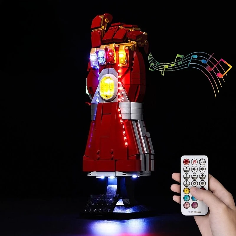 Комплект светодиодного освещения без моделей, подходящий для LEGO Nano Gauntlet 76223 (не включает строительные блоки)
Комплект светодиодного освещения без моделей, подходящий для LEGO Nano Gauntlet 76223 (не включает строительные блоки)