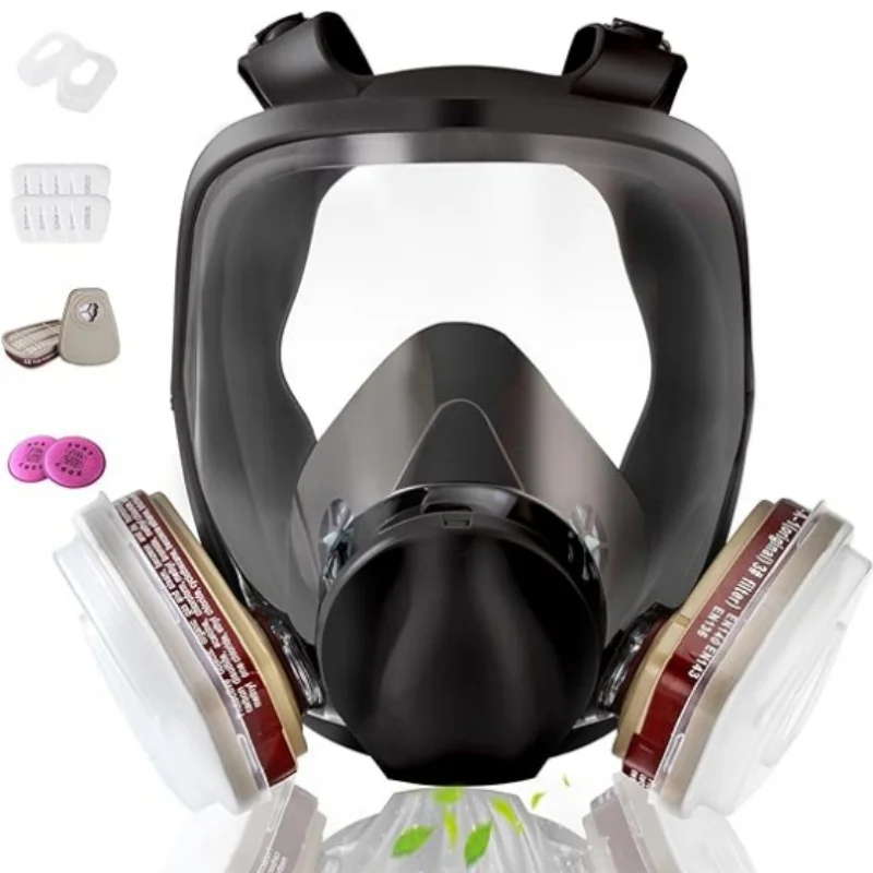 Anti-Fog 6800 Gas Mask Industrial Painting Spraying Respirator Safety Work Filter Dust Proof Full Face Formaldehyde Protection
Anti-Fog 6800 Gas Mask Industrial Painting Spraying Respirator Safety Work Filter Dust Proof Full Face Formaldehyde Protection