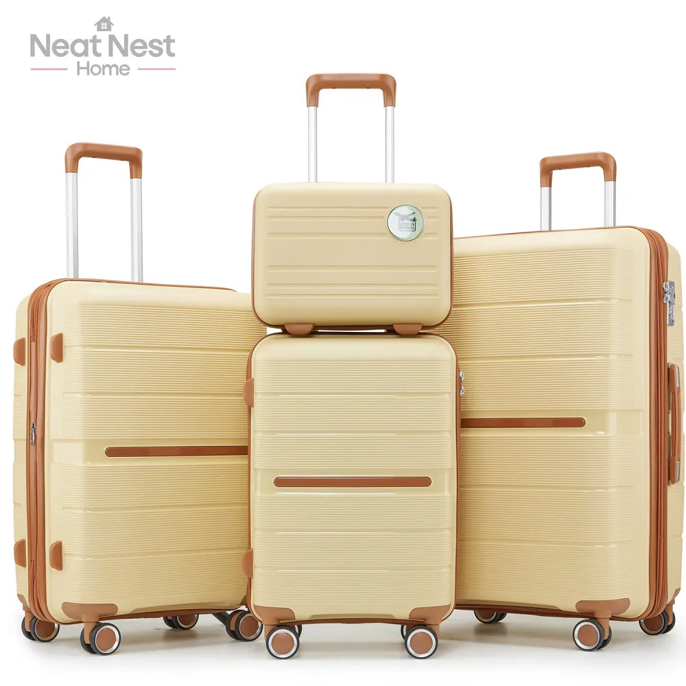 Top quality luggage sets,Luggage Sets 4 Piece,PP Lightweight & Durable Expandable suitcase,Side-mounted TSA LOCK,Spinner Wheels
Top quality luggage sets,Luggage Sets 4 Piece,PP Lightweight & Durable Expandable suitcase,Side-mounted TSA LOCK,Spinner Wheels