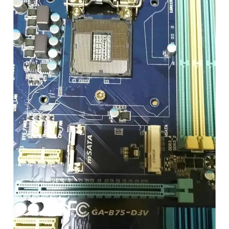 for Gigabyte B75-D3V LGA1155 Desktop Motherboard Full Functional Tested Working
for Gigabyte B75-D3V LGA1155 Desktop Motherboard Full Functional Tested Working
