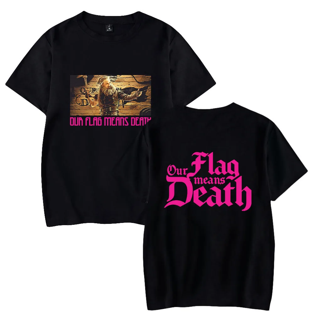 Nossa Bandeira Significa Morte Tshirt American Series Crewneck Manga Curta Mulheres Homens T-shirt Estilo Casual Verão T-shirt
Nossa Bandeira Significa Morte Tshirt American Series Crewneck Manga Curta Mulheres Homens T-shirt Estilo Casual Verão T-shirt