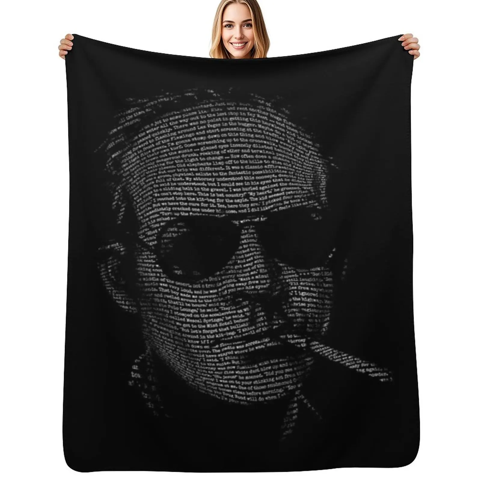 Hunter S Thompson Throw Blanket Soft Warm Blanket Gift for Men Women Adults
Hunter S Thompson Throw Blanket Soft Warm Blanket Gift for Men Women Adults