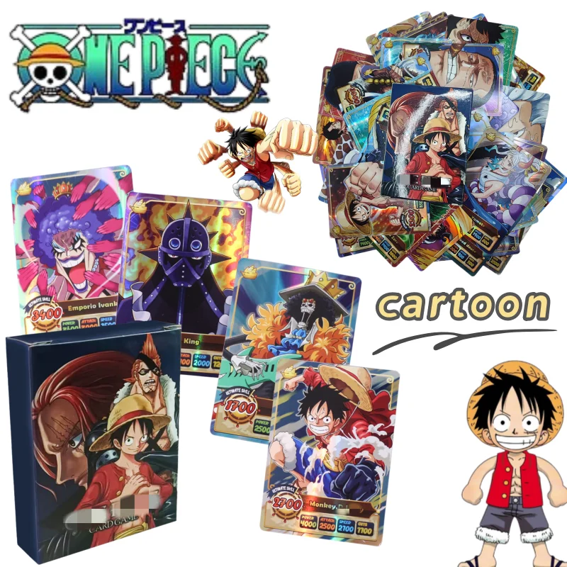 One Piece Luffy card new creative cartoon cute Usopp Zoro Nami game cards high-value fashionable personalized student board game
One Piece Luffy card new creative cartoon cute Usopp Zoro Nami game cards high-value fashionable personalized student board game