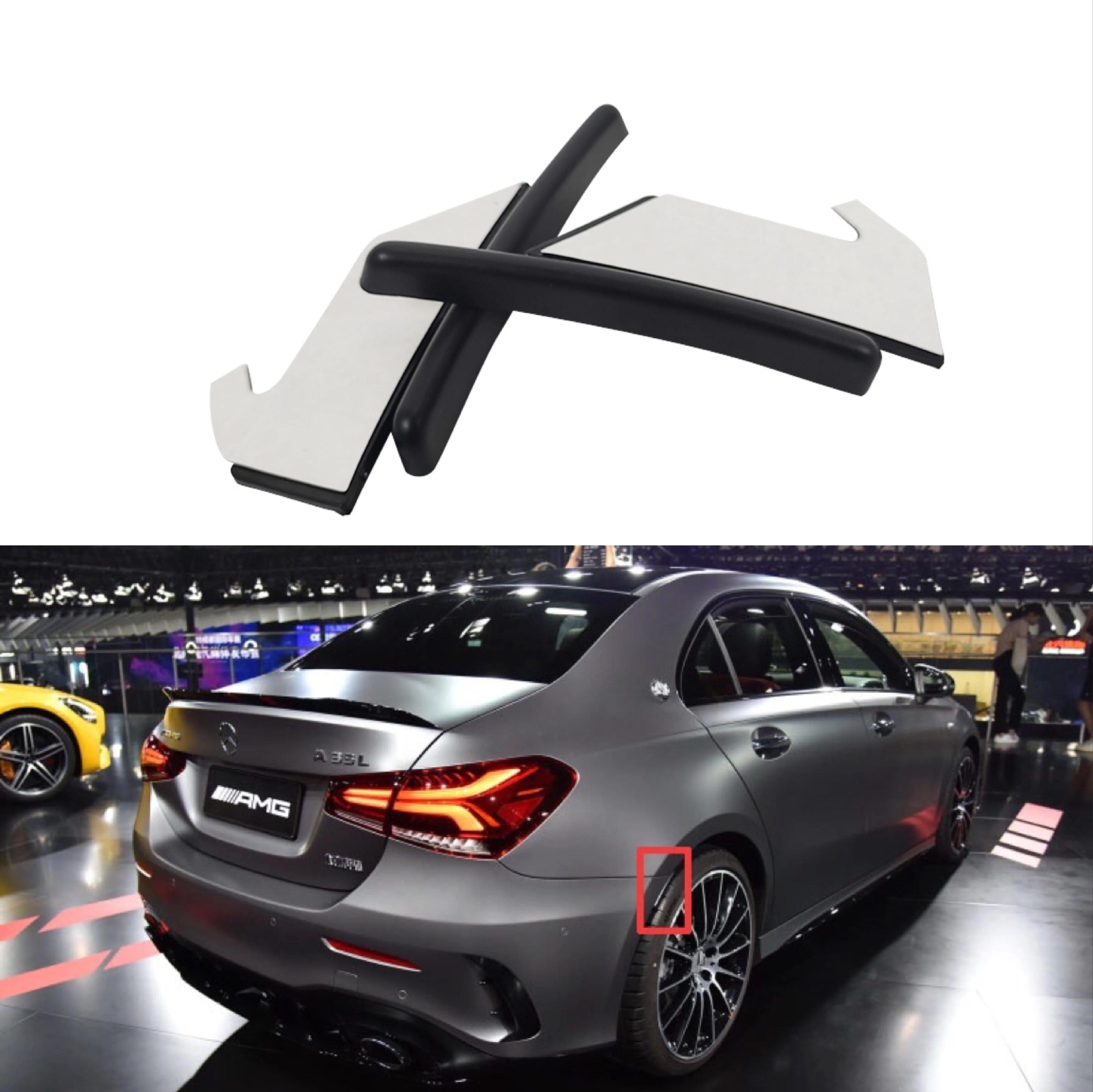 Для Benz W177 Sedan A-Class A180 A200 A250 A35 2019 + чехол для заднего бампера автомобиля, Накладка для крыла, расклешенное колесо, удлинитель для губ
Для Benz W177 Sedan A-Class A180 A200 A250 A35 2019 + чехол для заднего бампера автомобиля, Накладка для крыла, расклешенное колесо, удлинитель для губ