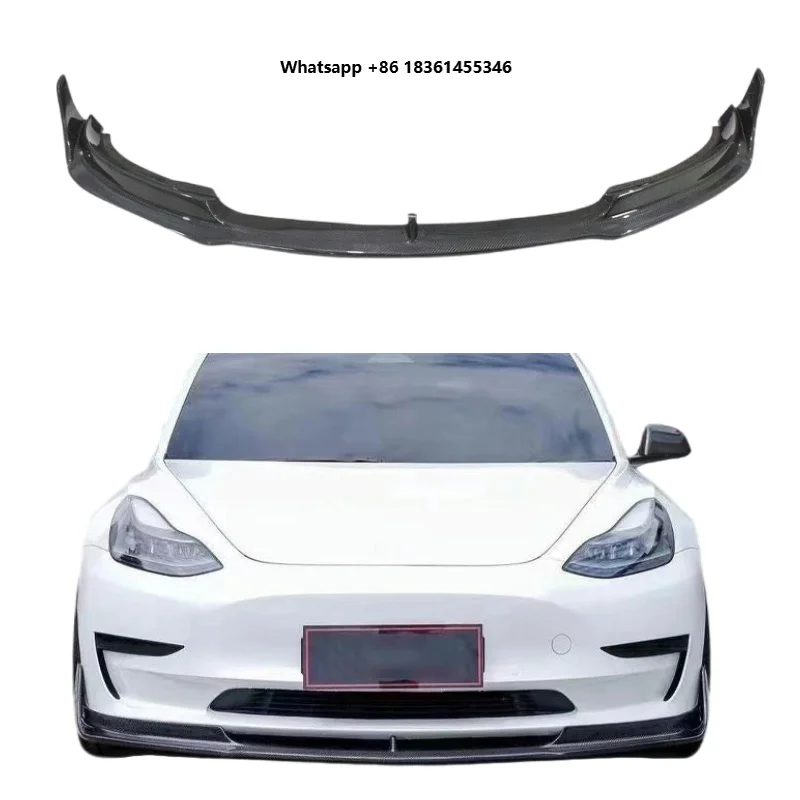 For Model 3 2018 Rear Bumper Upgrade Towing Hitch Cut-Outs New Accessory High Quality Carbon Fiber V-Style Front Lip Spoiler
For Model 3 2018 Rear Bumper Upgrade Towing Hitch Cut-Outs New Accessory High Quality Carbon Fiber V-Style Front Lip Spoiler