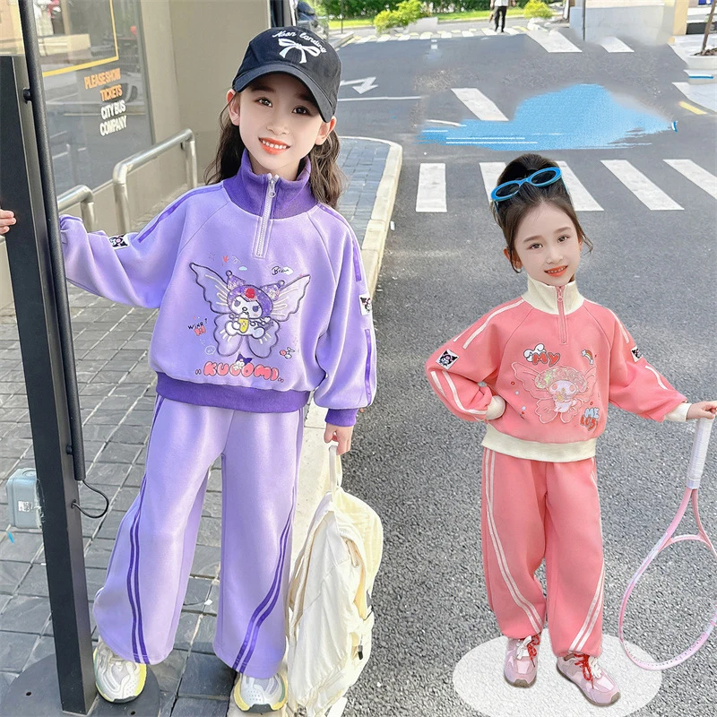 2024New Sanrio Kawaii Children Anime My Melody Baseball Uniform Cute Sweet Kuromi Cartoon Sports Suit Lovely Gifts for Girls
2024New Sanrio Kawaii Children Anime My Melody Baseball Uniform Cute Sweet Kuromi Cartoon Sports Suit Lovely Gifts for Girls
