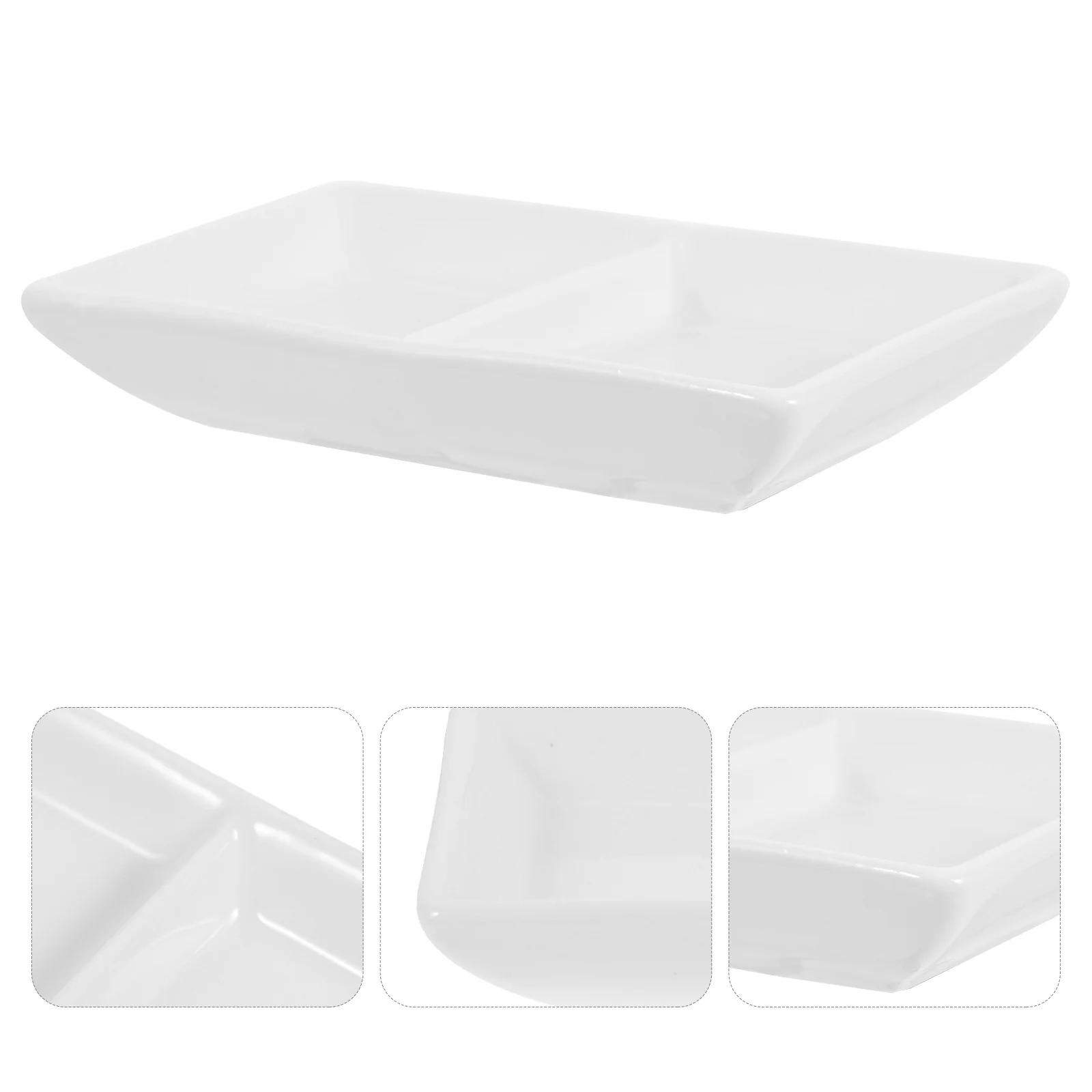 White Ceramic Jewelry Storage Tray Two-Compartment Nordic Decorative Ring Holder Jewelry Organizer Necklace Holder
White Ceramic Jewelry Storage Tray Two-Compartment Nordic Decorative Ring Holder Jewelry Organizer Necklace Holder