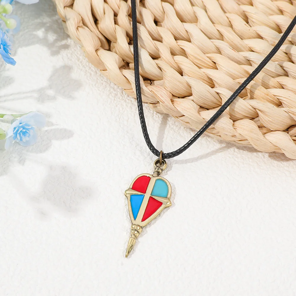 Anime Ao No Exorcist Blue Necklace True Cross Order Leather Pendant Creative Fashion Cosplay Accessory for Friends
Anime Ao No Exorcist Blue Necklace True Cross Order Leather Pendant Creative Fashion Cosplay Accessory for Friends