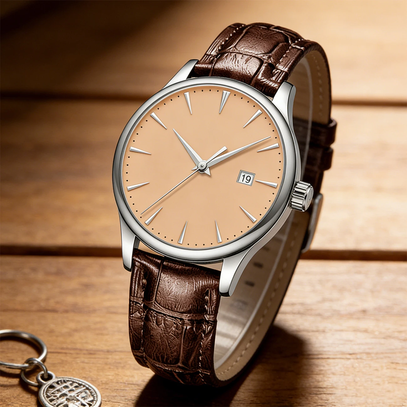 New Fashionable Luxury Watch Couple Quartz Watch Men's and Women's Watch Leather Strap Waterproof Calendar Quartz Watch
New Fashionable Luxury Watch Couple Quartz Watch Men's and Women's Watch Leather Strap Waterproof Calendar Quartz Watch