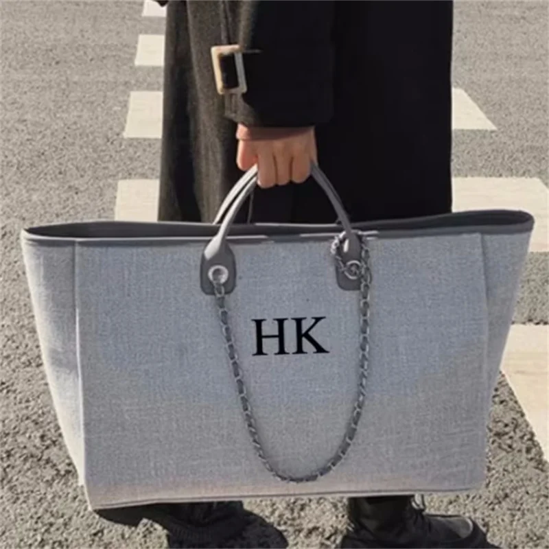 Personalised Shoulder Tote Bag, Women's Handbag, Beach Bag, custom Hand Bag, Canvas Bag, Gifts For her, Chain tote bag 
Personalised Shoulder Tote Bag, Women's Handbag, Beach Bag, custom Hand Bag, Canvas Bag, Gifts For her, Chain tote bag