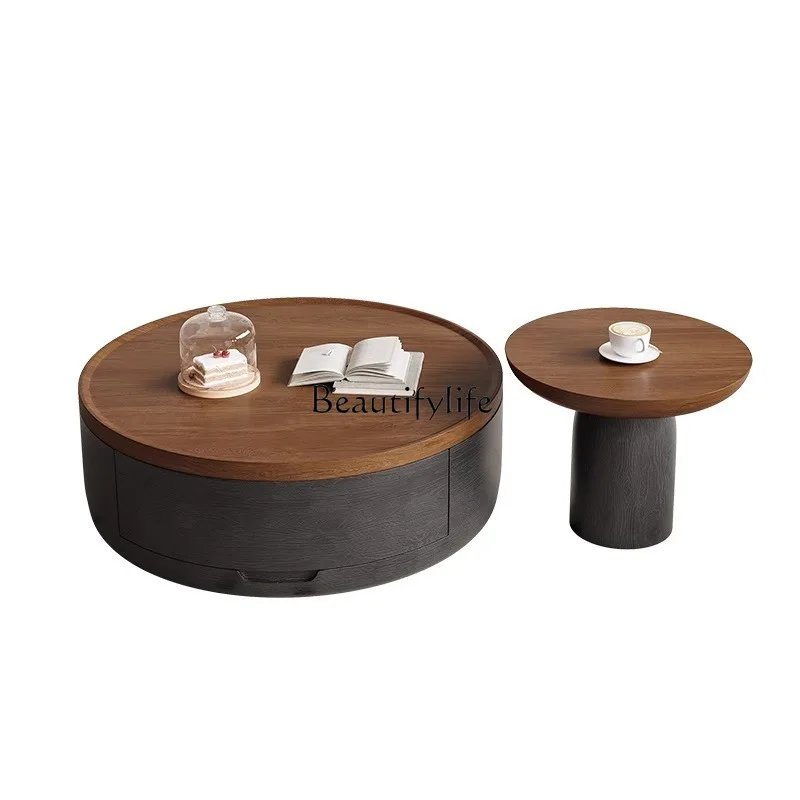 Italian minimalist medium and ancient style small apartment size round combination coffee table
Italian minimalist medium and ancient style small apartment size round combination coffee table