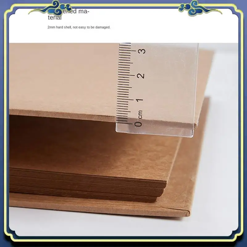 Portable 4Pcs A5 Refillable Ring Binder,A5 Kraft Paper Binder Tray With 2 Rings To Add Loose Sheets,A5 Kraft Paper Folders
Portable 4Pcs A5 Refillable Ring Binder,A5 Kraft Paper Binder Tray With 2 Rings To Add Loose Sheets,A5 Kraft Paper Folders