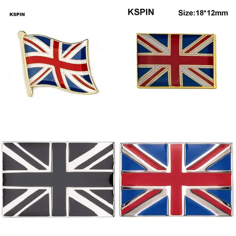 300pcs a lot United Kingdom flag lapel pin badge pin 300pcs a lot Brooch Icons KS-0210
