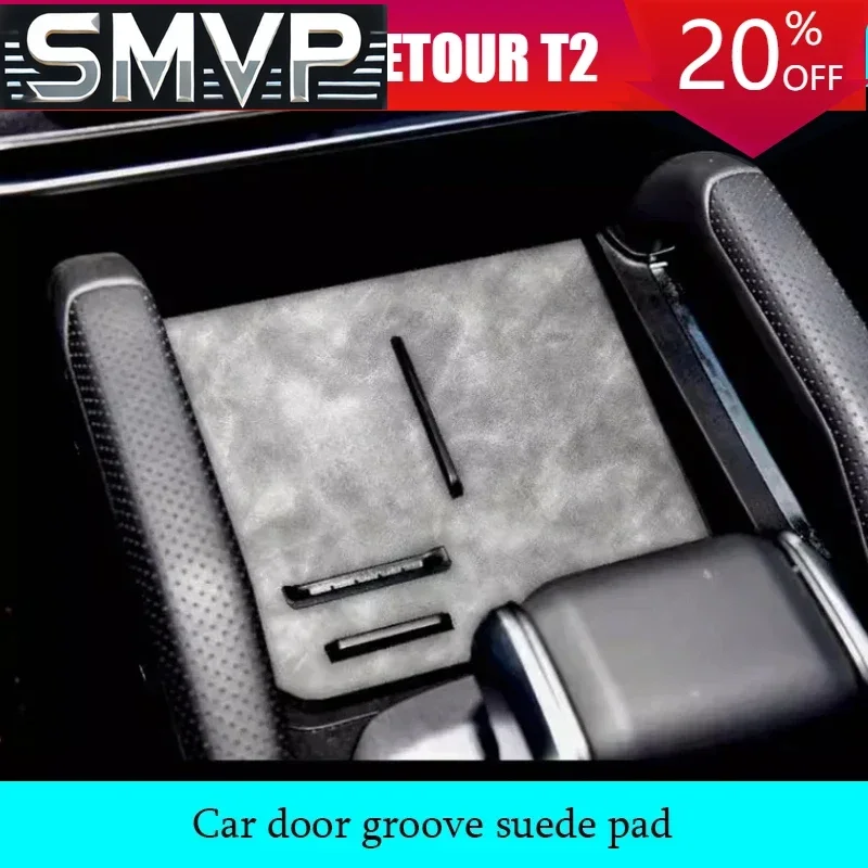 For JETOUR Traveler T2 2023-2024 Auto Door Groove Suede Leather Center Armrest Box Storage Pad Car Interior Decoration Pad
For JETOUR Traveler T2 2023-2024 Auto Door Groove Suede Leather Center Armrest Box Storage Pad Car Interior Decoration Pad