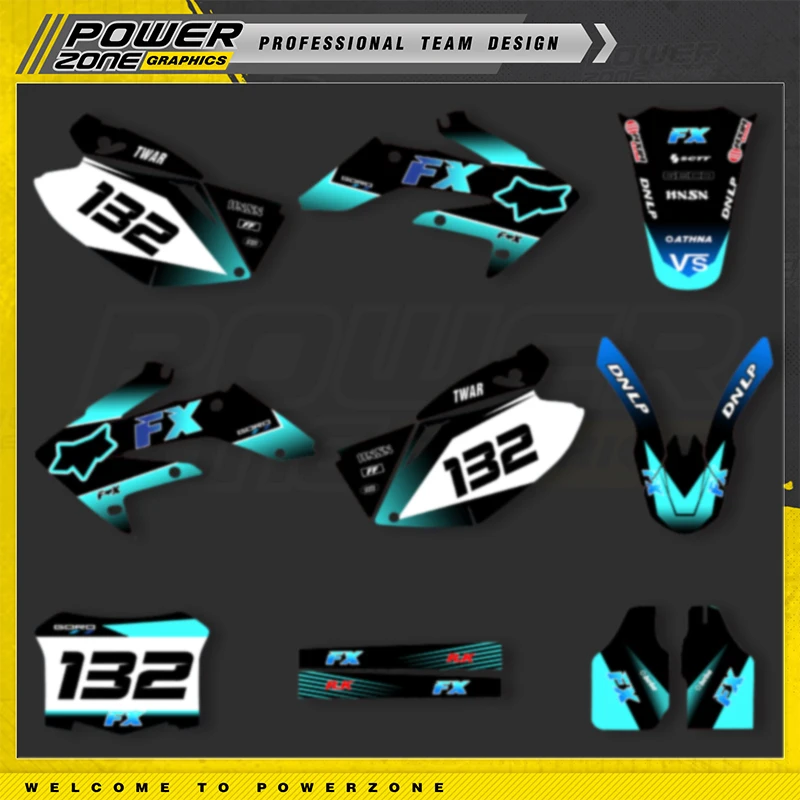 PowerZone Custom Graphics Backgrounds Decals Stickers Kits For HONDA CRF250 2004 2005 2006 2007-2009 Motocycle Name Number 041
PowerZone Custom Graphics Backgrounds Decals Stickers Kits For HONDA CRF250 2004 2005 2006 2007-2009 Motocycle Name Number 041