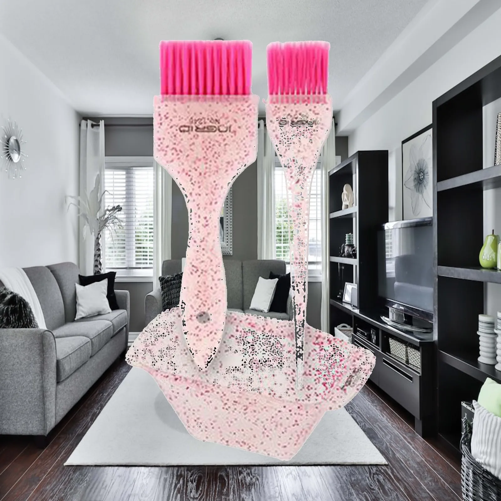 Hair Dyeing Mixing Bowl Brush Set Durable PP Plastic Glitter Powder Non Slip Home Salon Hair Tinting Tools
Hair Dyeing Mixing Bowl Brush Set Durable PP Plastic Glitter Powder Non Slip Home Salon Hair Tinting Tools