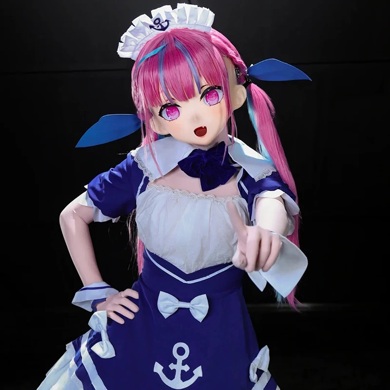 (MEO032) Customize Handmade Full Head Lockable Crossdress Male to Female Japanese Cartoon Anime Game Character Kigurumi Mask
(MEO032) Customize Handmade Full Head Lockable Crossdress Male to Female Japanese Cartoon Anime Game Character Kigurumi Mask