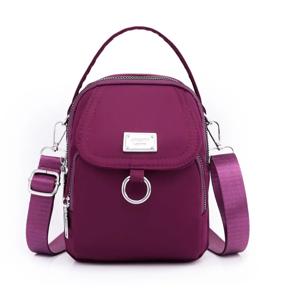Zipper Nylon Mobile Phone Pouch 3 Layers Large Capacity Small Square Bag Multiple Usages Casual Woman Fanny Pack Shopping
Zipper Nylon Mobile Phone Pouch 3 Layers Large Capacity Small Square Bag Multiple Usages Casual Woman Fanny Pack Shopping