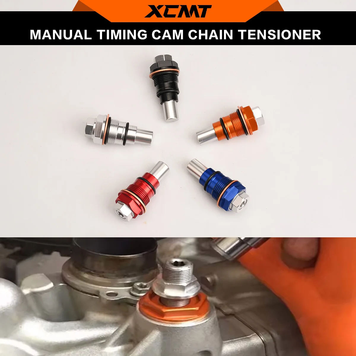 For KTM EXC-F 250 350 2025 EXCF 250 EXC 350F SXF 250 SXF 350 XCF 2005-2024 350 FREERIDE Chain Timing Cam Shaft Drive Tensioner
For KTM EXC-F 250 350 2025 EXCF 250 EXC 350F SXF 250 SXF 350 XCF 2005-2024 350 FREERIDE Chain Timing Cam Shaft Drive Tensioner