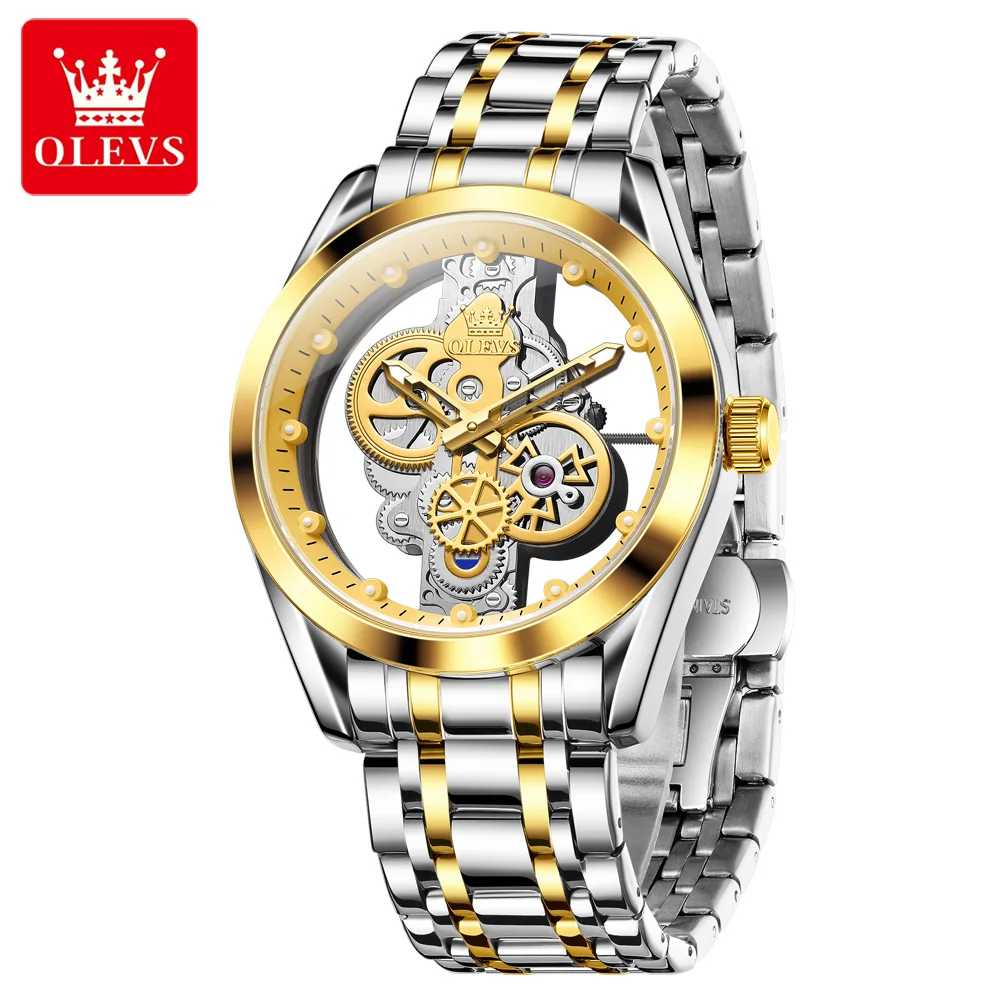 OLEVS Brand Fashion Quartz Watch Men Luxury Stainless Steel Waterproof Luminous Week Date Business Mens Watches Reloj Hombre
OLEVS Brand Fashion Quartz Watch Men Luxury Stainless Steel Waterproof Luminous Week Date Business Mens Watches Reloj Hombre
