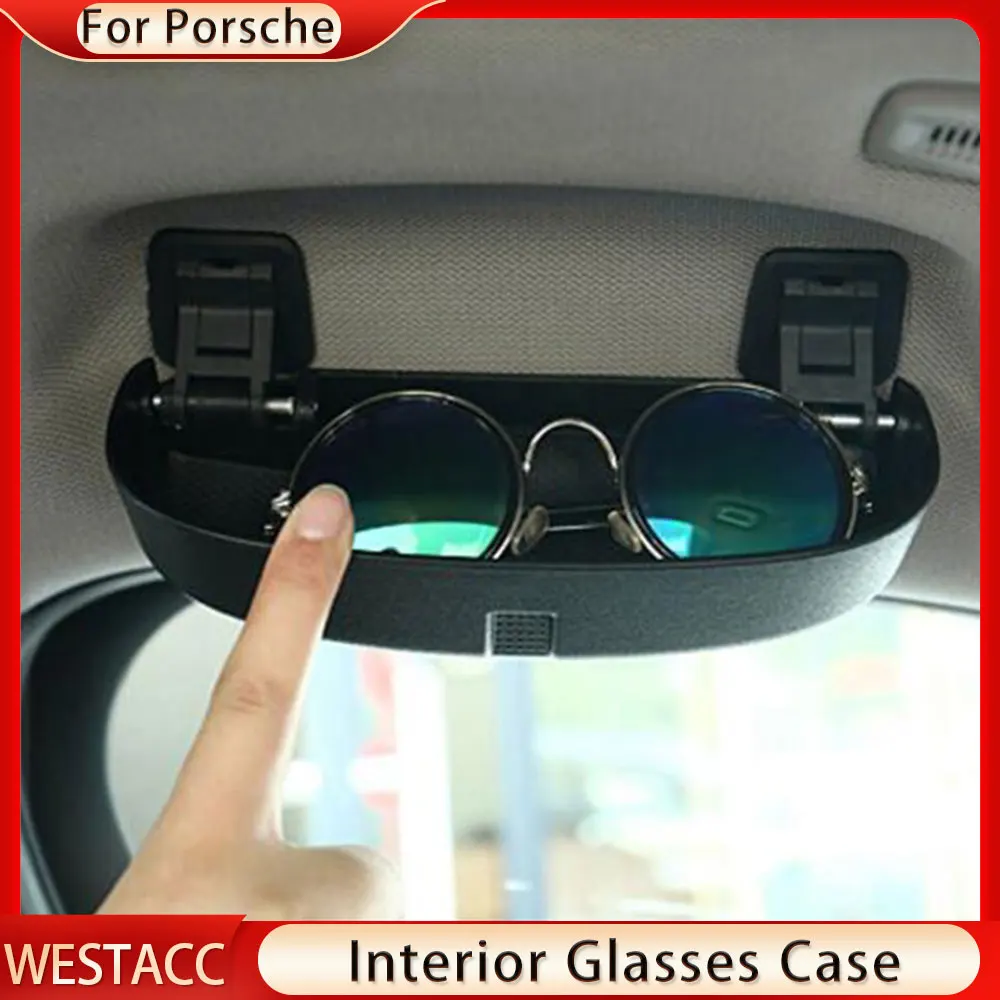 Car Glasse Case for Porsche Cayenne 2018-2021 Macan 2014-2021 Panamera 2017-2021 Sunglasses Holder Storage Box Clip Accessories
Car Glasse Case for Porsche Cayenne 2018-2021 Macan 2014-2021 Panamera 2017-2021 Sunglasses Holder Storage Box Clip Accessories