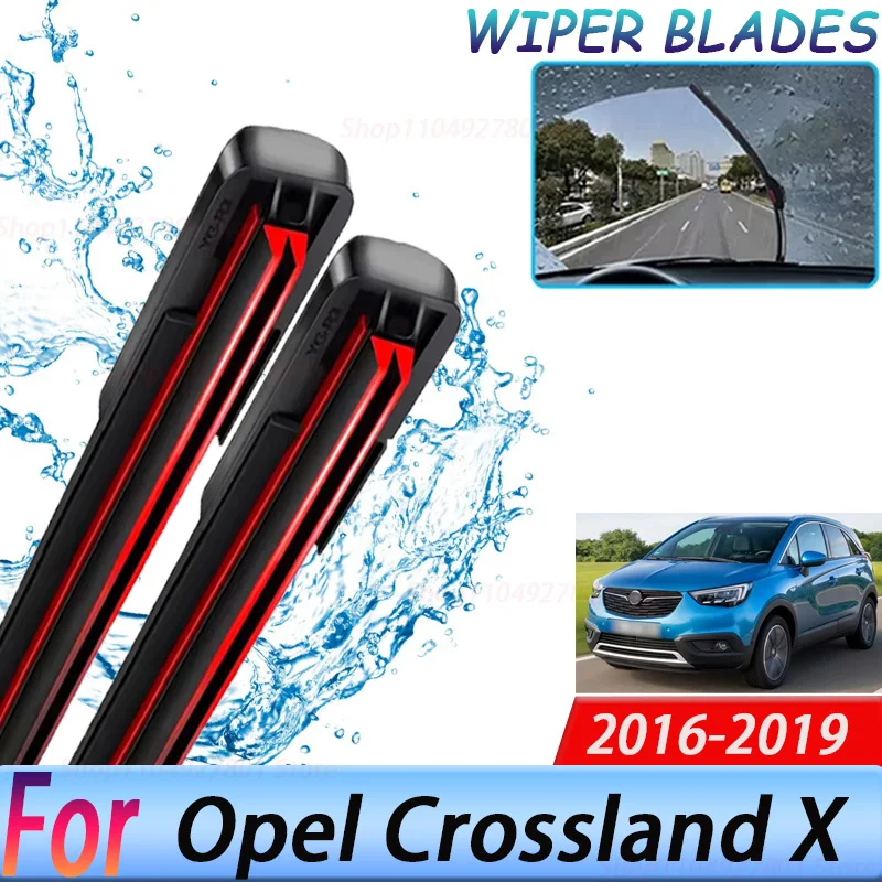 2PCS For Opel Crossland X 2016-2019 26" 16" Front Wiper Blades Windshield Windscreen Window Cutter Accessories 19
2PCS For Opel Crossland X 2016-2019 26" 16" Front Wiper Blades Windshield Windscreen Window Cutter Accessories 19