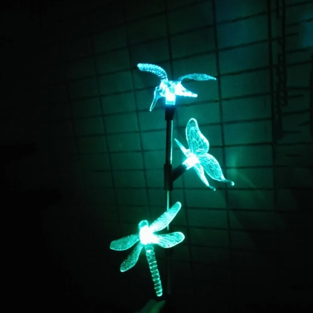Animal Garden Lights Solar Stake Decorations Outdoor Courtyard LED Dragonfly Hummingbird Butterfly Shaped Energy
Animal Garden Lights Solar Stake Decorations Outdoor Courtyard LED Dragonfly Hummingbird Butterfly Shaped Energy