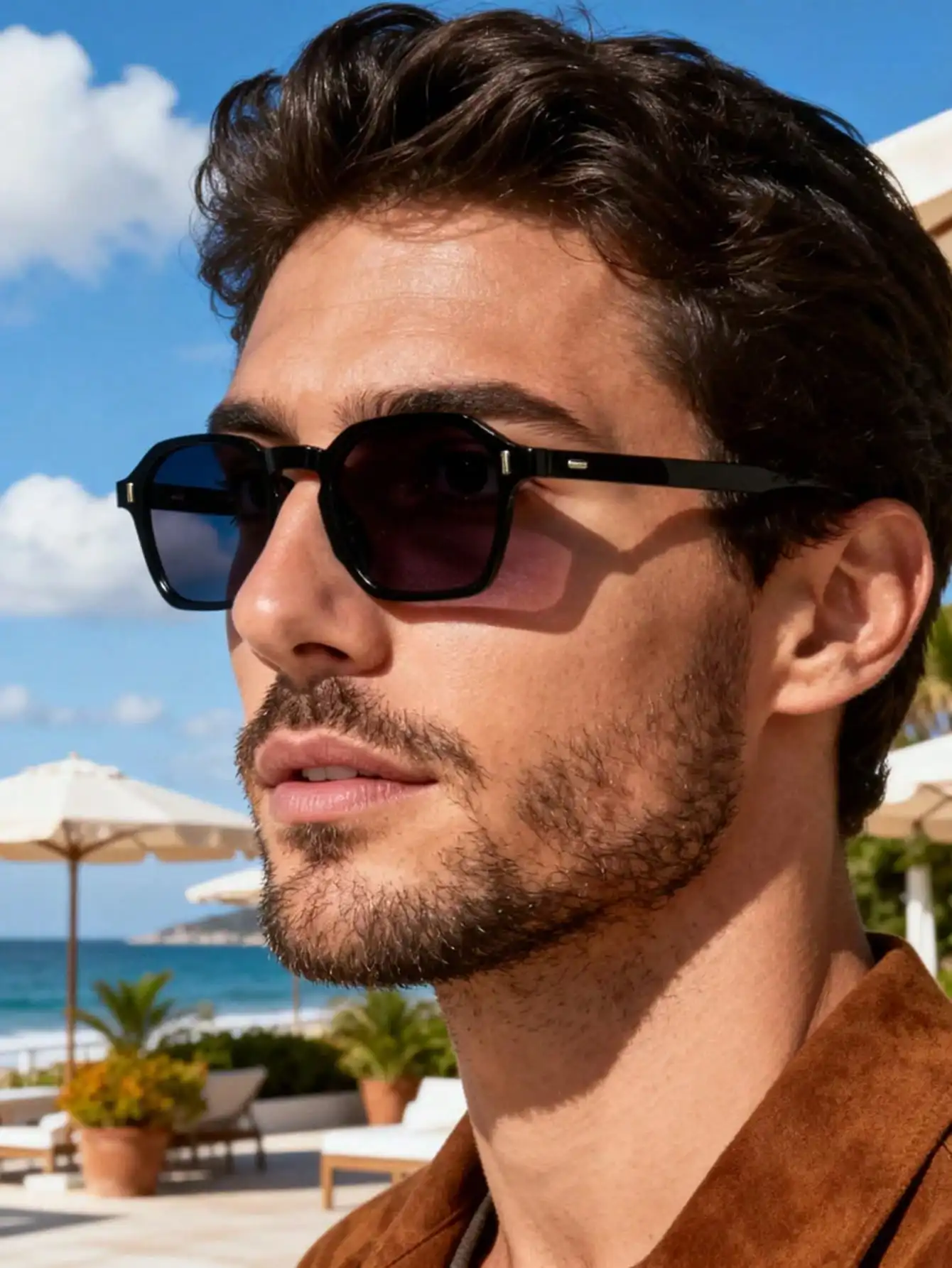 Polarized Sunglasses, Unisex Retro Geometric Frame Plastic Fashion Glasses, Classic Style For Outdoor Sports, Cycling, Travel, Beach, Driving, Fishing, Summer UV Protection
Polarized Sunglasses, Unisex Retro Geometric Frame Plastic Fashion Glasses, Classic Style For Outdoor Sports, Cycling, Travel, Beach, Driving, Fishing, Summer UV Protection