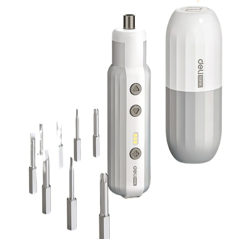 Electric screwdriver set, rechargeable lithium battery multi-function screwdriver screws
Electric screwdriver set, rechargeable lithium battery multi-function screwdriver screws