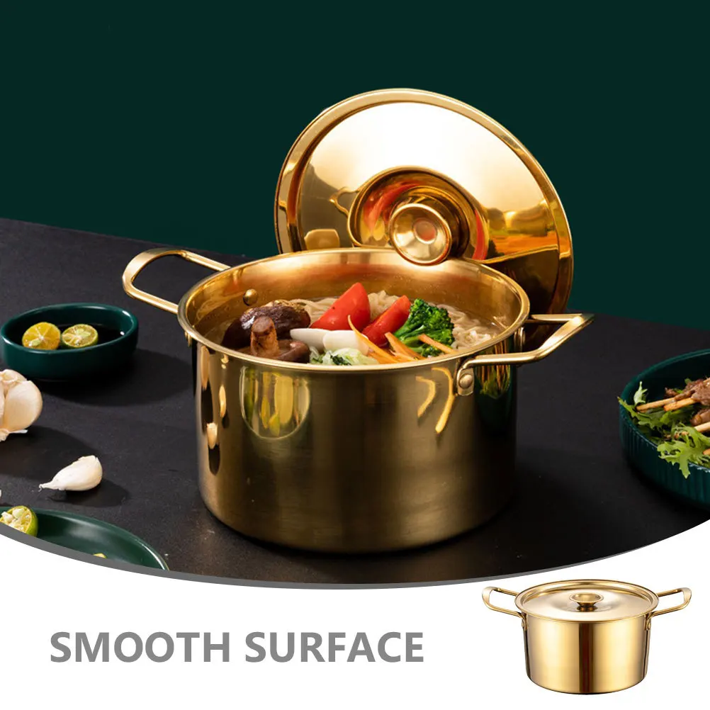 Korean Ramen Aluminum Soup Double Handle Noodles Cooker Stew Pot For Kitchen Pasta Lobster Egg Thermal Conductive Cooking
Korean Ramen Aluminum Soup Double Handle Noodles Cooker Stew Pot For Kitchen Pasta Lobster Egg Thermal Conductive Cooking