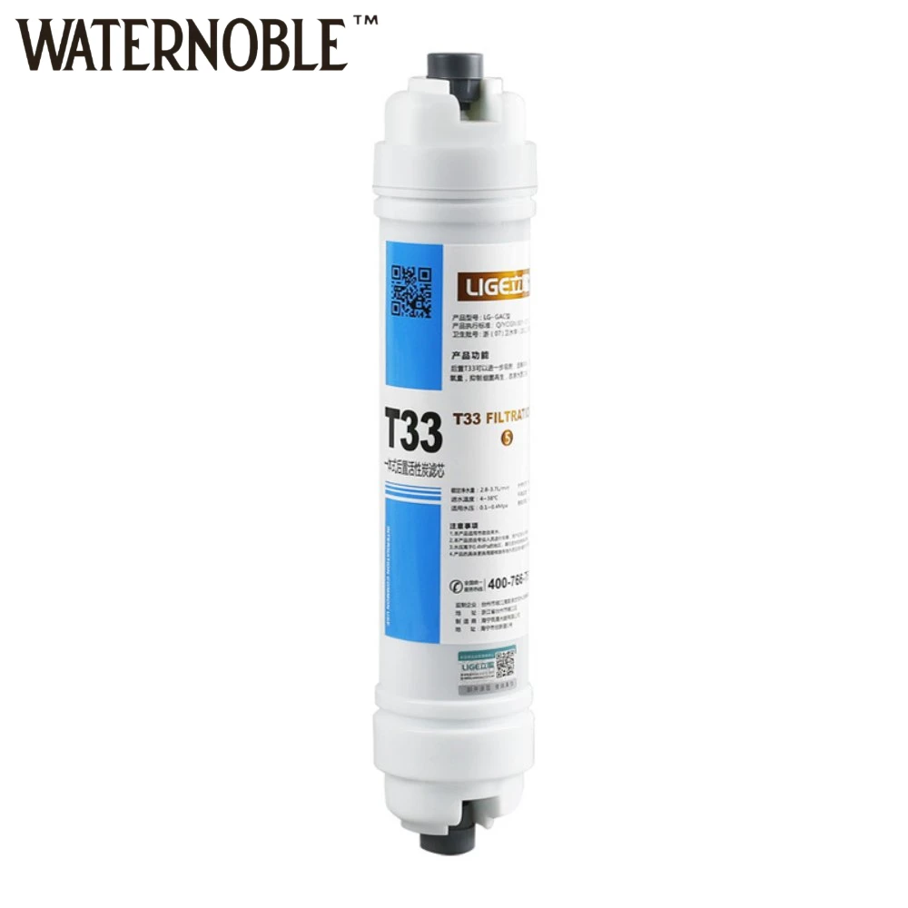 Универсальный фильтр Waternoble T33, быстросъемная муфта с активным углем, для питьевой воды, интегрированная система очистки
Универсальный фильтр Waternoble T33, быстросъемная муфта с активным углем, для питьевой воды, интегрированная система очистки