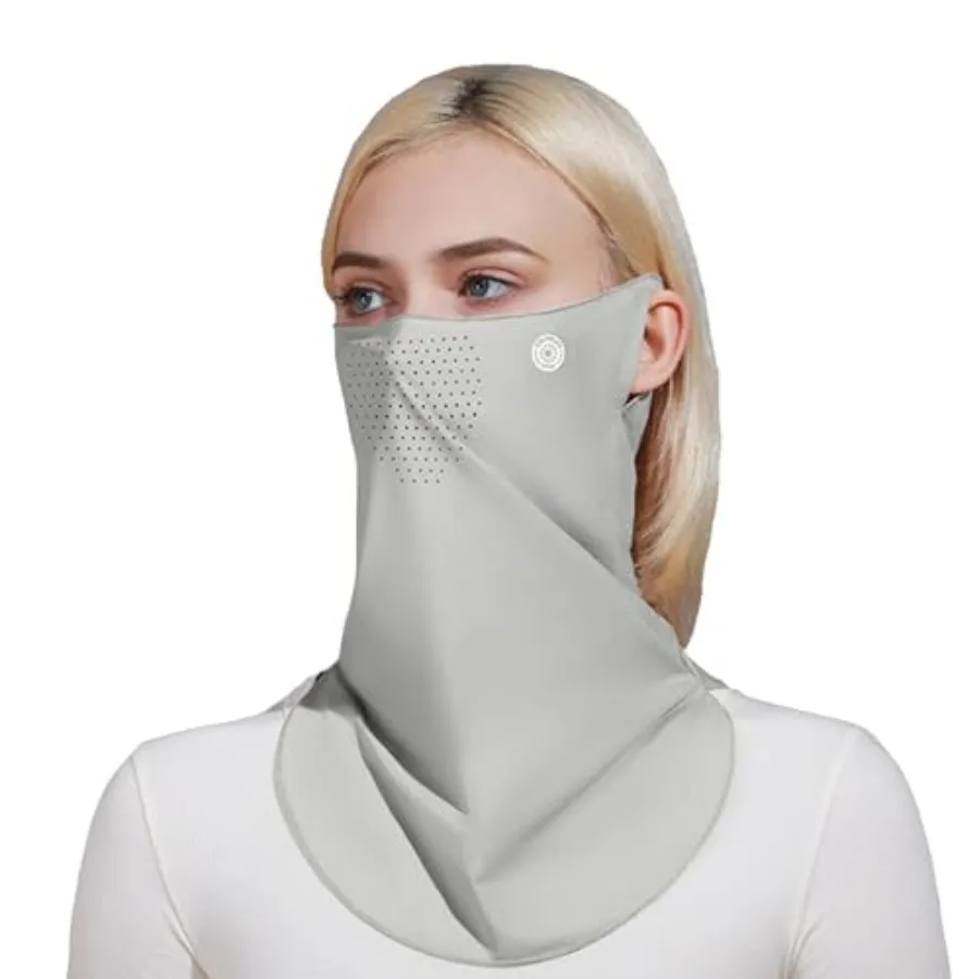Women Sunscreen Mask Breathable Ice Silk Veil UV Protection Face Neck Cover for Summer Outdoor Sports
Women Sunscreen Mask Breathable Ice Silk Veil UV Protection Face Neck Cover for Summer Outdoor Sports