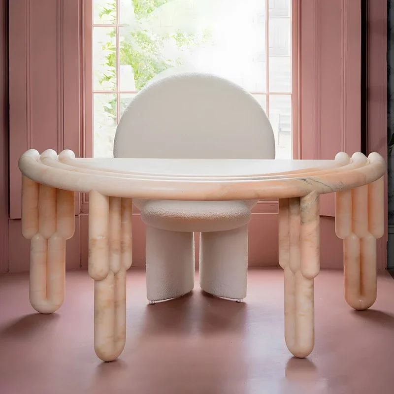 Living room natural marble table office furniture stone table personalized desk
Living room natural marble table office furniture stone table personalized desk